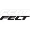 Felt Bicycles DECAL LOGO 6" (WHITE) -Felt Bicycles Shop BP0F001 DECAL LOGO 6 WHT
