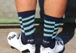 Felt Bicycles Felt 6" Socks - Navy 9 Felt Bicycles Felt 6" Socks - Navy -Felt Bicycles Shop navy sock 2